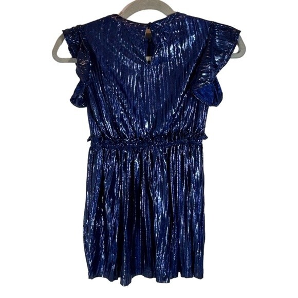 Crewcuts Shimmering Navy Blue Formal Dress - Picture 2 of 5